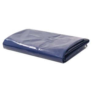 VidaXL Dekzeil 650 g/m² 1,5x10 m blauw