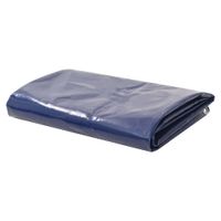 VidaXL Dekzeil 650 g/m² 1,5x10 m blauw