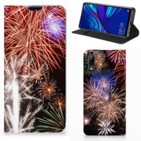 Huawei P Smart (2019) Hippe Standcase Vuurwerk