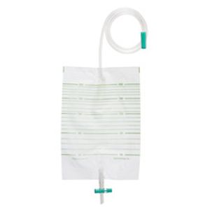 DCT Urinebedzak 2000ml met slang 90cm (10 st)