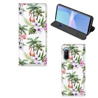 Sony Xperia 10 III | Hoesje maken | Flamingo Palms