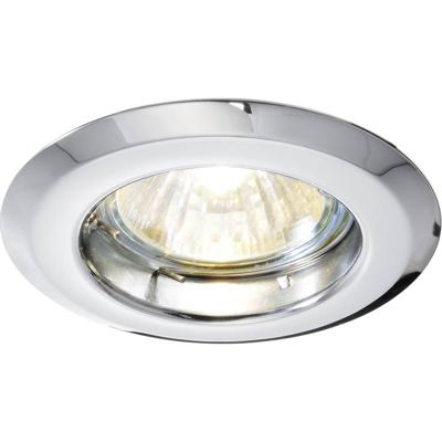 Deko Light 442052 Rund, 1x max 50 W MR16, Silber Inbouwlamp MR16 GU5.3 Zilver