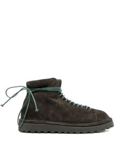 Marsèll bottines Bullet 30 mm en daim à lacets - Vert