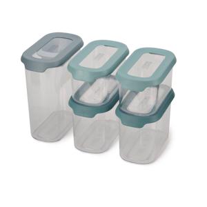 Joseph Joseph - CupboardStore Voedselcontainer Set van 5 Stuks - Polystyreen - Blauw