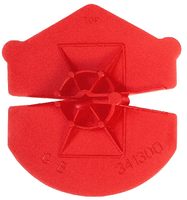 Uni isolatieclip rood 3.6 60/65 341300. Uni isolatieclip rood 3.6 60/65 341300.