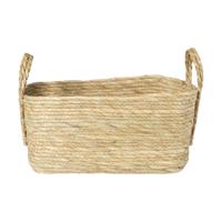 Mand Basix rechthoek - 18x40x30 cm - naturel
