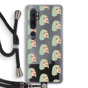 King Kylie: Xiaomi Mi Note 10 Transparant Hoesje met koord