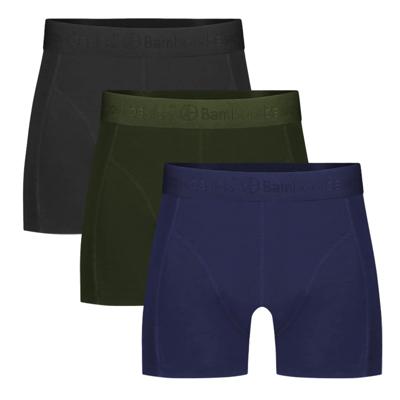 3-pak heren boxers - Rico - Bamboe heren boxershorts lange pijpjes die niet opkruipen