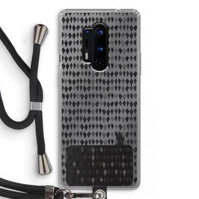 Crazy shapes: OnePlus 8 Pro Transparant Hoesje met koord