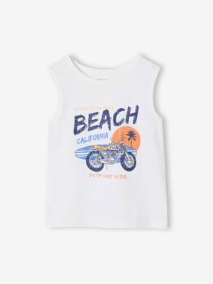 Bedrukt hemdje "California" ecru Bedrukt hemdje "California" ecru