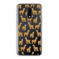 Alpacas: OnePlus 7 Transparant Hoesje