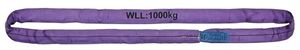 Promat Ronde draagband | DIN EN 1492-2 | omvang 4 m paars | draagverm. eenv. 1000 kg - 4000365102 4000365102