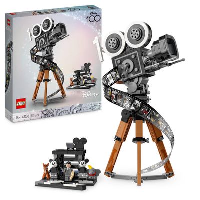 LEGO Disney Walt Disney eerbetoon camera 43230