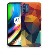 Motorola Moto G9 Plus | TPU Hoesje | Polygon Color