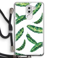 Lange bladeren: Honor 6X Transparant Hoesje met koord