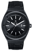 Paul Rich Signature Conquest Leer PR68ABL horloge 45 mm - thumbnail