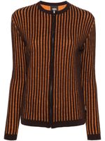 Versace Pre-Owned cardigan à broderies (années 2000) - Marron