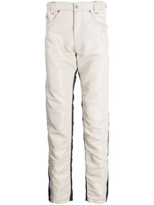GmbH pantalon Zyia à design bicolore - Gris