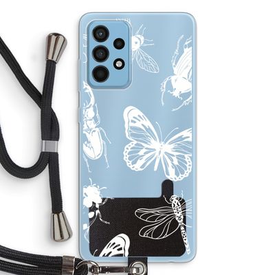 Tiny Bugs: Samsung Galaxy A52 Transparant Hoesje met koord