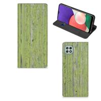 Samsung Galaxy A22 5G Book | Wallet Case | Green Wood Samsung Galaxy A22 5G Book | Wallet Case | Green Wood