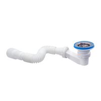 Flexibele Douche Sifon AquaSplash Met Crepine 50 mm Aquasplash