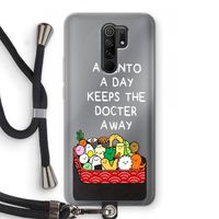 Bento a day: Xiaomi Redmi 9 Transparant Hoesje met koord