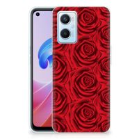 OPPO A96 | OPPO A76 TPU Case Red Roses - thumbnail