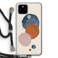 Geo #4: Pixel 5 Transparant Hoesje met koord