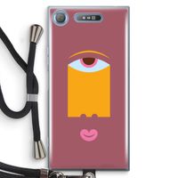 Mono V: Sony Xperia XZ1 Transparant Hoesje met koord