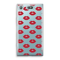 Lips: Sony Xperia XZ1 Compact Transparant Hoesje