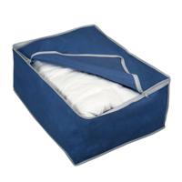 Metaltex opberghoes 60x46x26 cm blauw/rits Metaltex opberghoes 60x46x26 cm blauw/rits