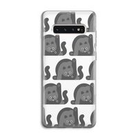 Cats: Samsung Galaxy S10 4G Transparant Hoesje