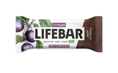 Lifefood Lifebar Inchoco pruimen bio raw