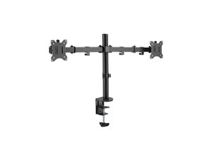 Cavus CAV-DM0102 Monitorbeugel basic voor 2 schermen Monitorarm