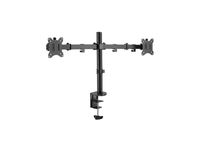 Cavus CAV-DM0102 Monitorbeugel basic voor 2 schermen Monitorarm Cavus CAV-DM0102 Monitorbeugel basic voor 2 schermen Monitorarm