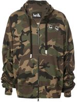 Haculla sweat à capuche camouflage Never Duplicated - Vert