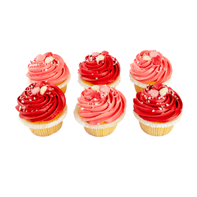 Valentijn cupcakes