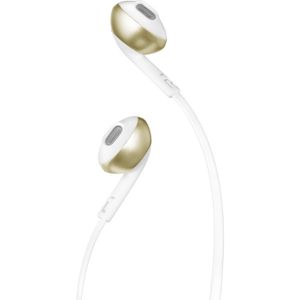 JBL Tune 205 Headset Bedraad In-ear Muziek Champagne, Goud