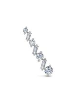 ALINKA bijou d'oreille Ana en or blanc 18ct orné de diamants - Argent