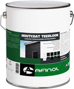 Afinol Houtcoat Teerlook Mat Sparrengroen 5 liter