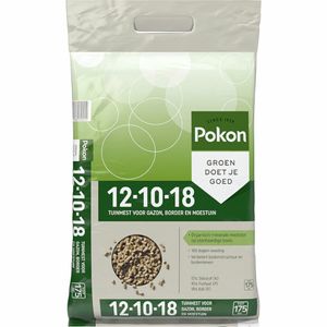 Pokon gazon en tuin 12-10-18 mest 6.75 kg