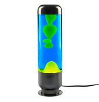 Balvi Lavalamp Capsule Blauw Lime, Aluminium