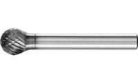 PFERD 21112724 Freesstift Bol Lengte 49 mm Afmeting, Ø 10 mm Werklengte 9 mm Schachtdiameter 6 mm