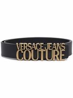 Versace Jeans Couture ceinture à boucle logo - Noir