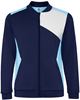 Roly RY0340K Kids´ Leros Tracksuit Jacket - Sky Blue 10/White 01/Navy Blue 55 - 8 years - thumbnail