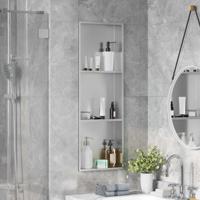 Douche Niche Zilver 90 x 30 x 9.5 cm Roestvrij staal
