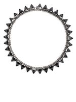 Swarovski collier Ortyx serti de cristaux - Noir