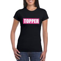 Topper t-shirt zwart dames 2XL  -