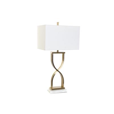 Bureaulamp DKD Home Decor 40 x 23 x 79 cm Gouden Metaal Wit Marmer 40 W 240 V Bureaulamp DKD Home Decor 40 x 23 x 79 cm Gouden Metaal Wit Marmer 40 W 240 V