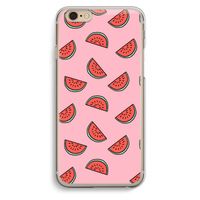 Watermeloen: iPhone 6 / 6S Transparant Hoesje